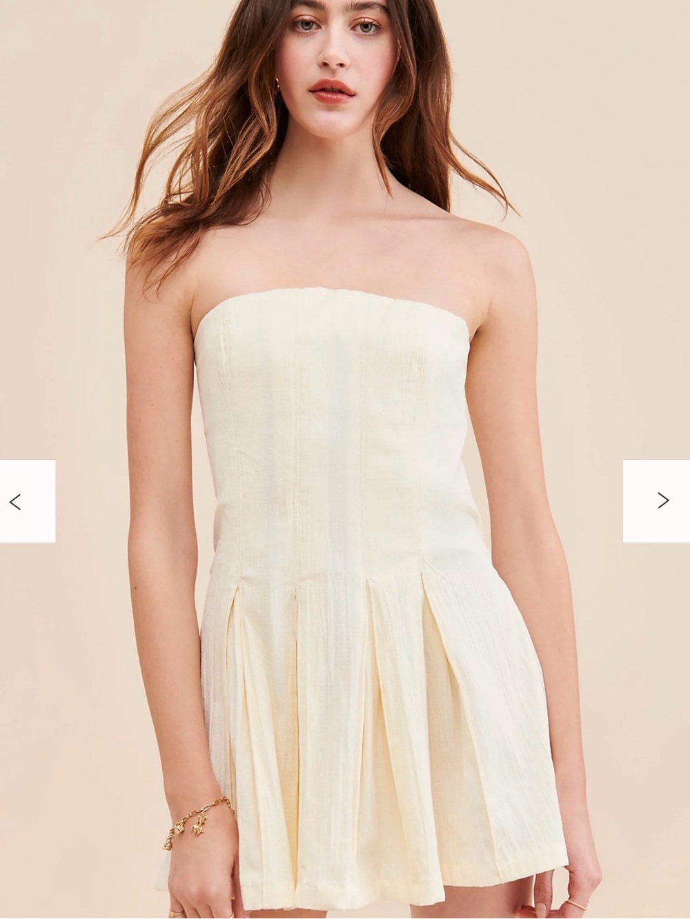 Free People Made Me Smile Mini Dress - Small